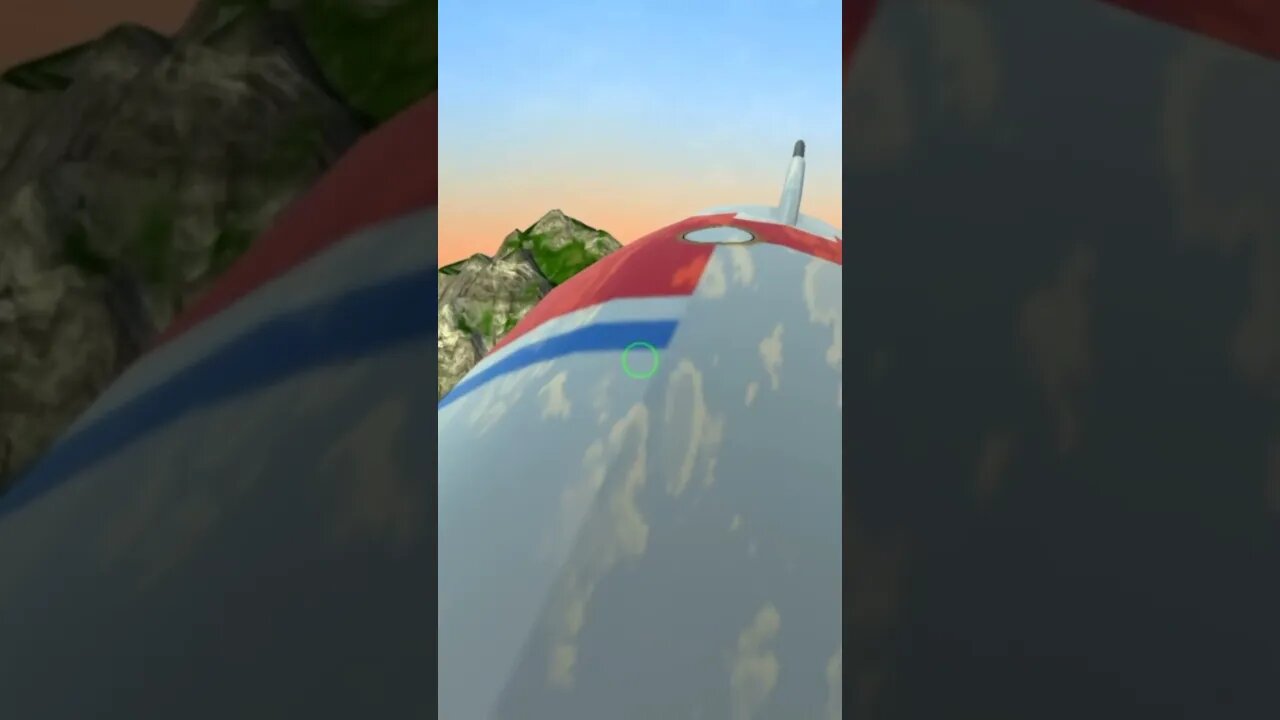 Riding on top of the HC-130 | Turboprop Flight Simulator #shorts