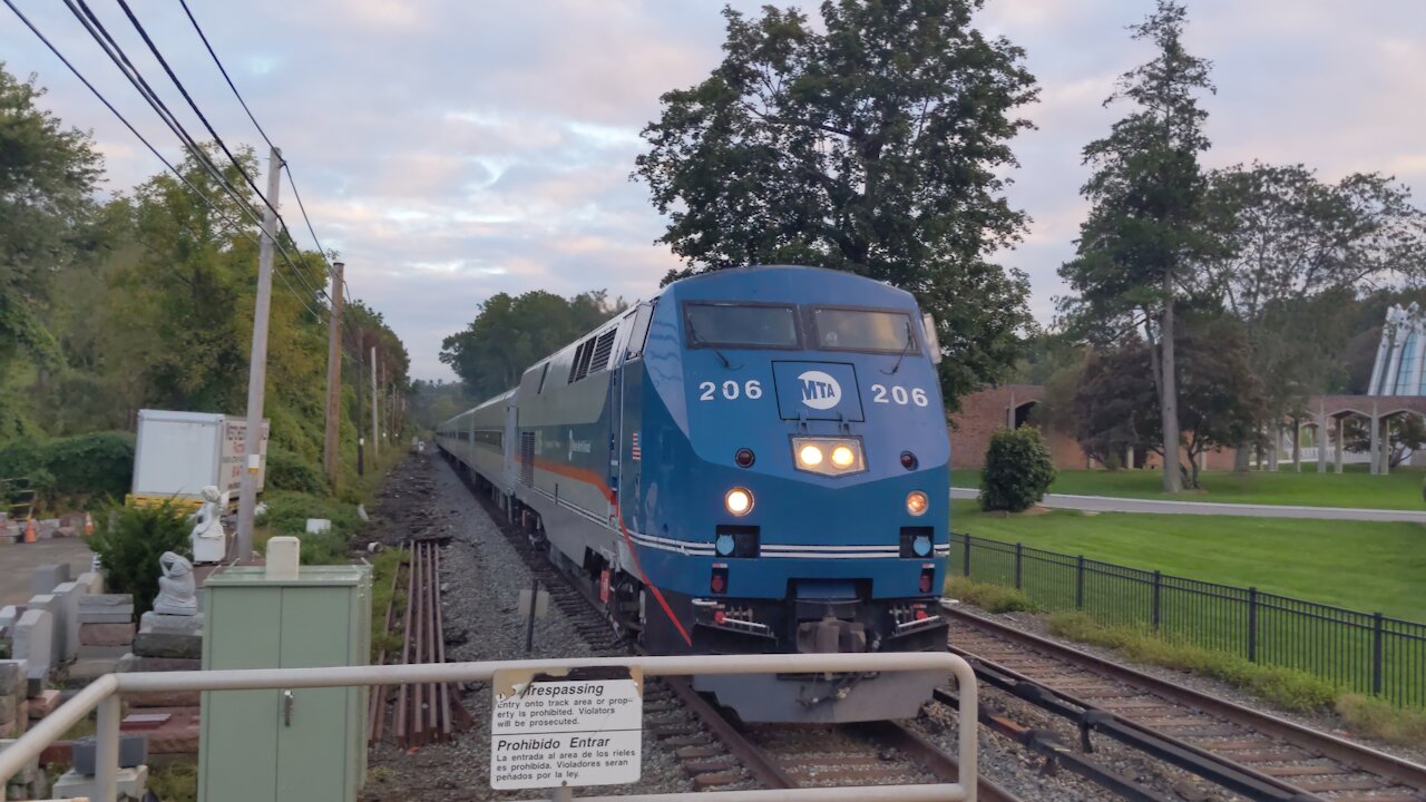 Metro North GE P32 Genesis #206 has an Electronic Bell now