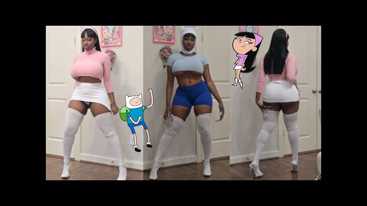 ♡ CARTOON COSPLAY TRY ON HAUL ♡ LILY DIOR