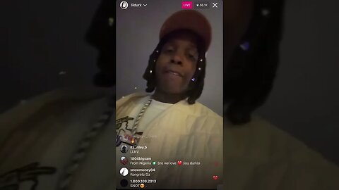 LIL DURK INSTAGRAM LIVE: Lil Durk Gives Homeless Man Listening To His Songs Special Gift (06/01/23)