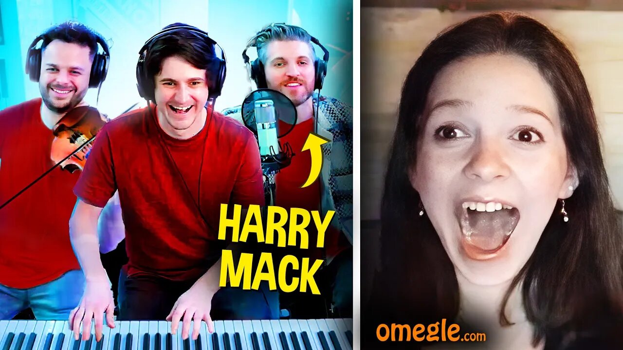 Pitch Perfect Duo and Rapper BLOW MINDS on Omegle