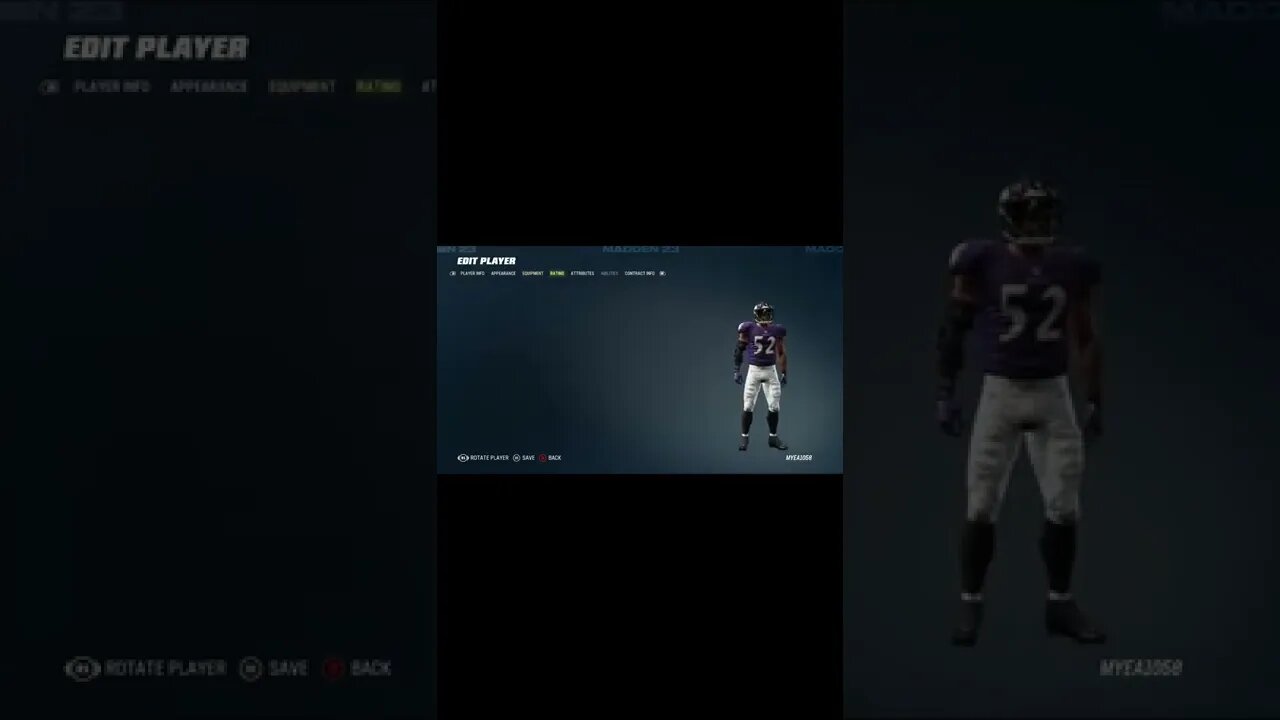 How To Get Ray Lewis Madden 23 #shorts