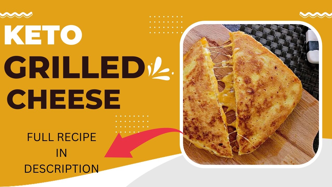 KETO GRILLED CHEESE