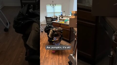 She Missed Her Daddy! 😁🥰