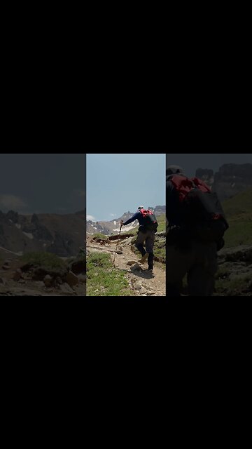 Blue Lakes Trail Colorado