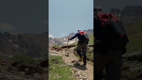 Blue Lakes Trail Colorado