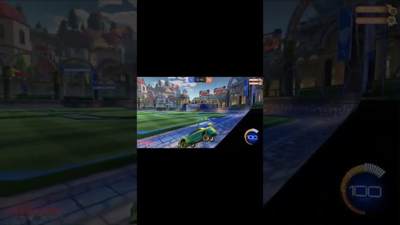 Damn Bruh!!! #Shorts #Rocket League
