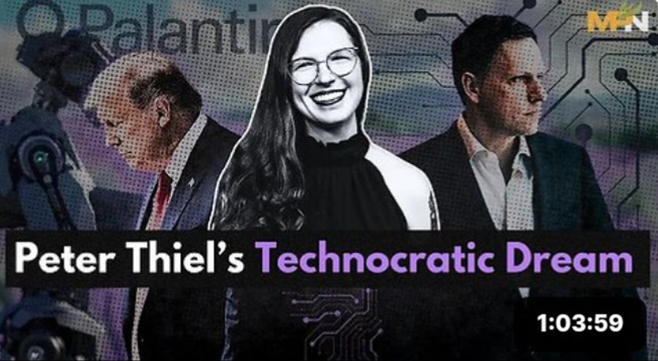 Trump & Vance bankrolled by CIA/Mossad backed billionaire Peter Thiel