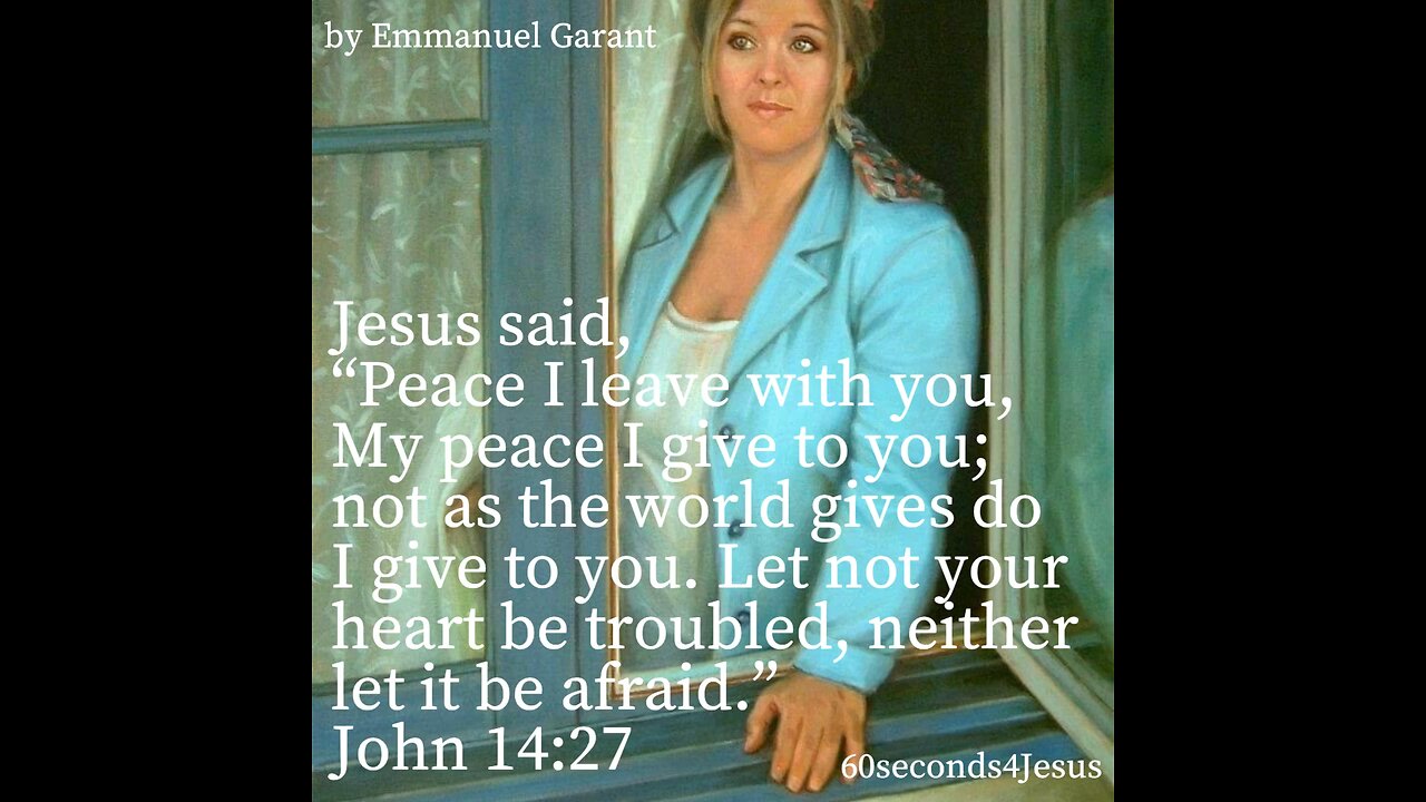 Let not your heart be troubled