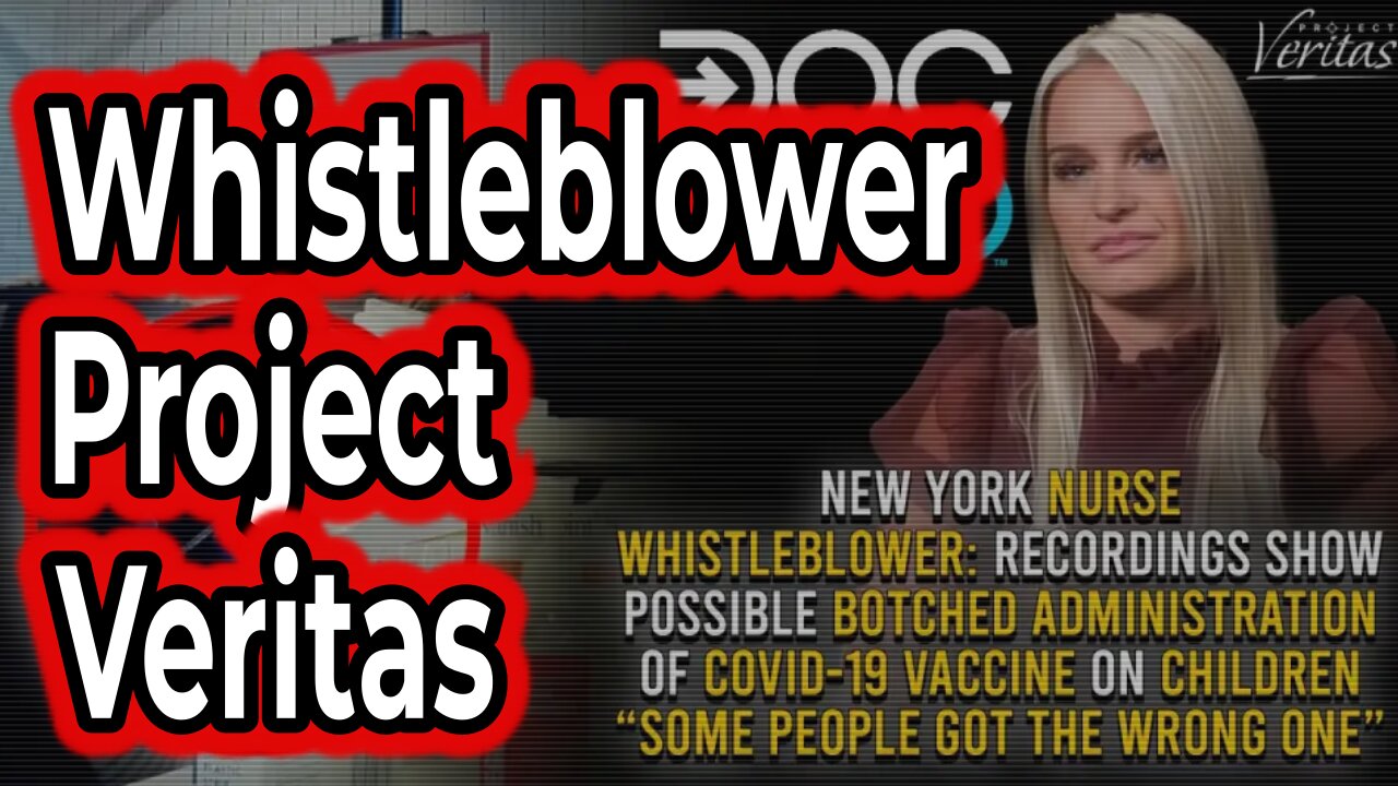 New Project Veritas Whistleblower.
