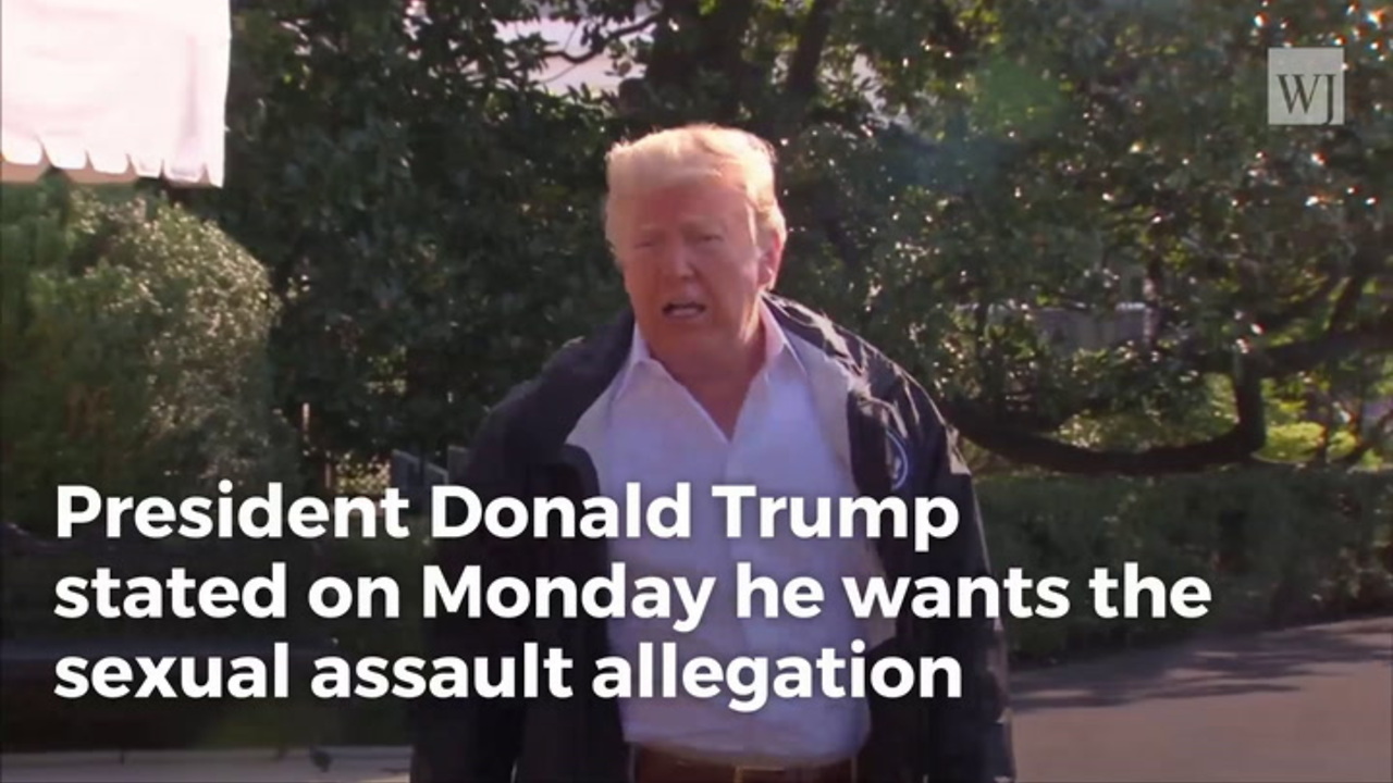 Trump Responds to Kavanaugh Allegations, Wants Him Afforded ‘Full Process’