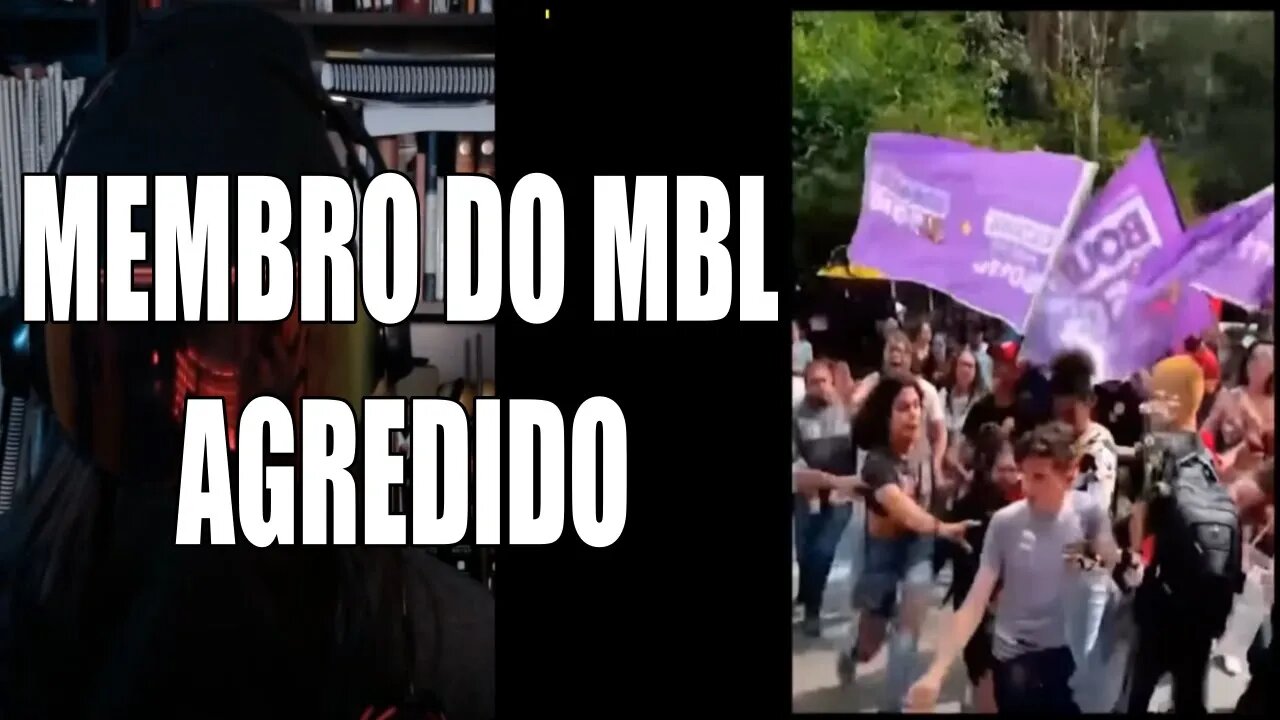 GUILHERME BOULOS E MILITANTES DO PSOL AGRIDEM MEMBRO DO MBL PEDRO ARTHUR VIDEO REACT