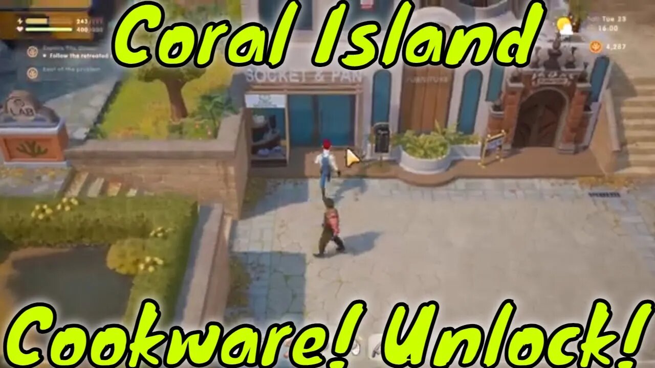 Coral Island Socket and Pan Kitchen!