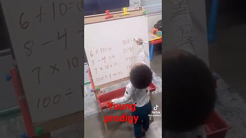 this young prodigy is amazing in math.