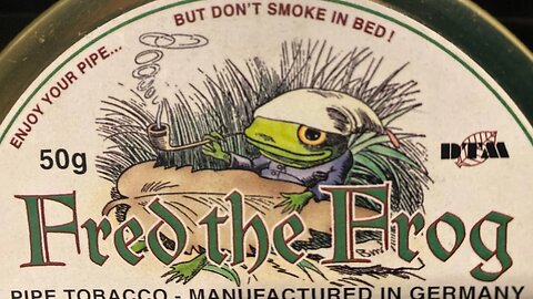 Fred the Frog from Dan Tobacco: “Popping” the Tin Pipe Tobacco Blend Review Series