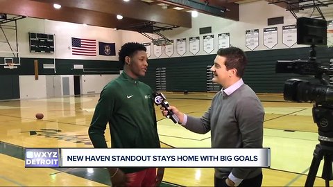 New Haven standout stays home with big goals