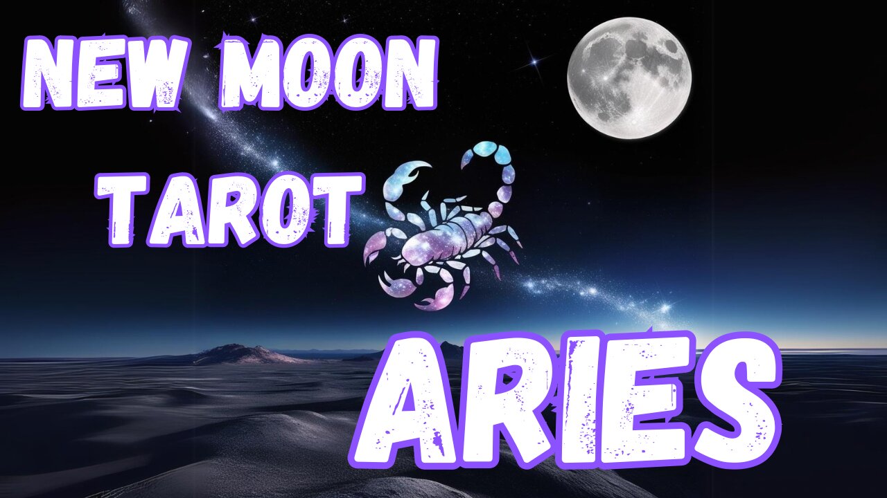 Aries ♈️- New Moon in Scorpio Tarot reading extract #aries #tarot #tarotary