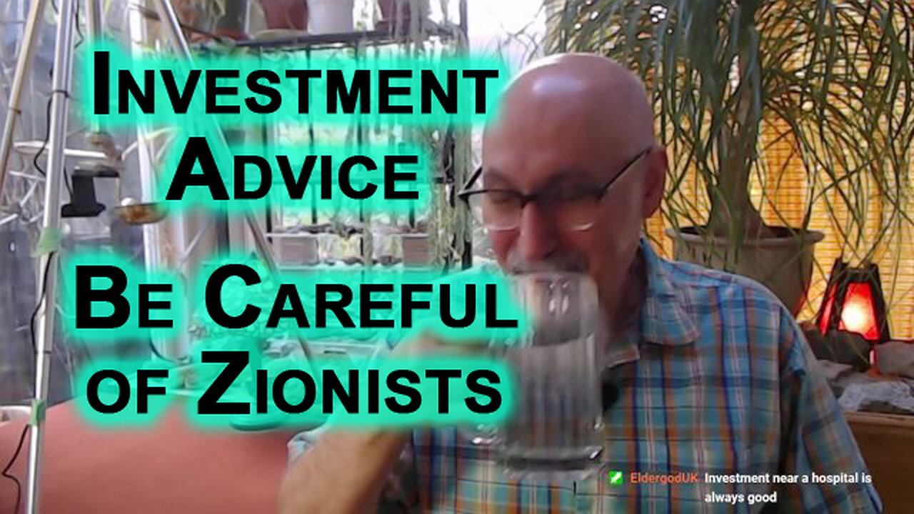 Investment Advice: Be Careful of Zionists, They Will Shit on Your Investments & Try to Genocide You