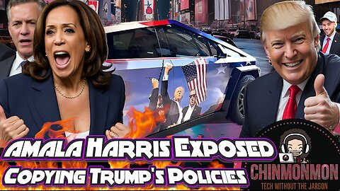 Kamala Harris Exposed for Copying Trump's Policies