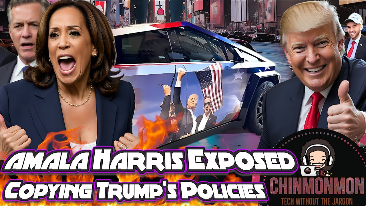 Kamala Harris Exposed for Copying Trump's Policies