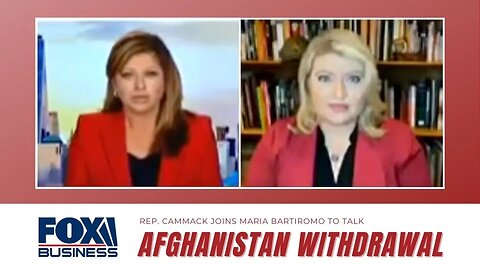 Rep. Cammack Joins Maria Bartiromo On Mornings With Maria To Talk Afghanistan Withdrawal Disaster