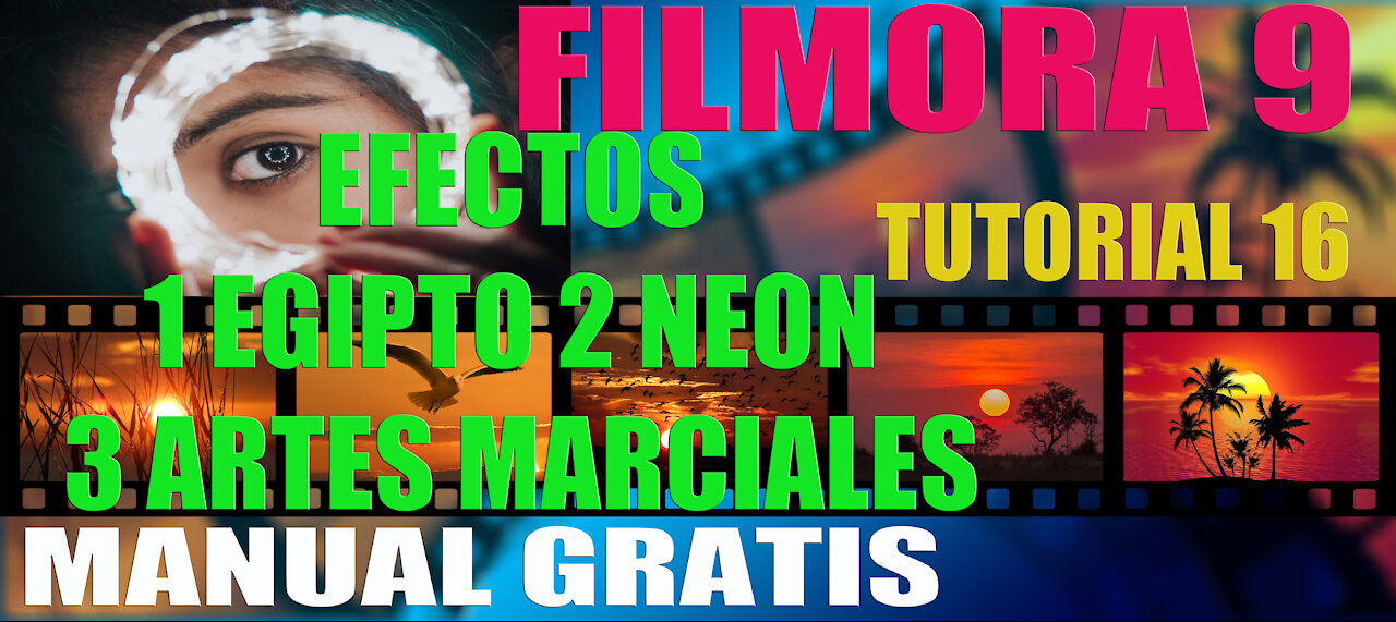 💪 3 proyectos FILMSTOCKS paquetes 1 EGIPTO 2 NEON 3 ARTES MARCIALES 😳 Tutorial 16 👌MANUAL GRATIS 👏