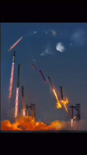 Photographer Captures Starship Launch in Stunning Detail 🚀📸✨