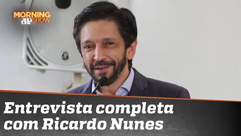 Assista à íntegra da entrevista com Ricardo Nunes