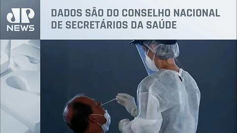 Média móvel de casos de Covid-19 volta a cair no país