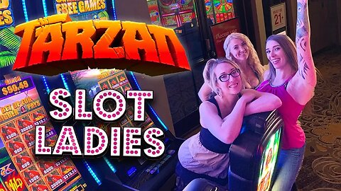 🎰$100 Slot Fun on Tarzan with Laycee Steele & the Slot Ladies! 🎰