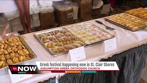 Greek festival happening now in St. Clair Shores