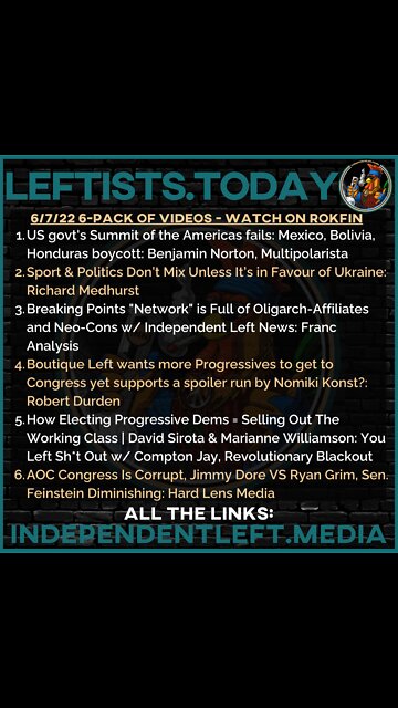 #SummitOfTheAmericas fails: Mexico, Bolivia, Honduras Boycott + much more! | 6/7 leftists.today