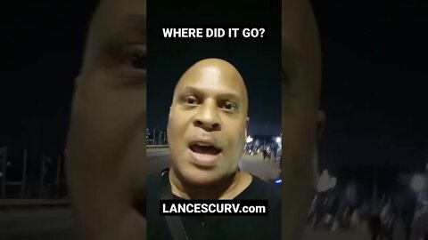 "WHERE DID IT GO?" | @LANCESCURV