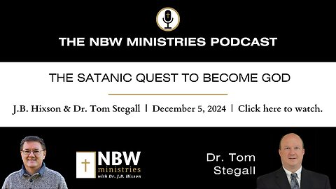 1084. The Satanic Quest to Become God