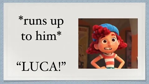 Luca Gets Glasses: A Fan Fiction 😎