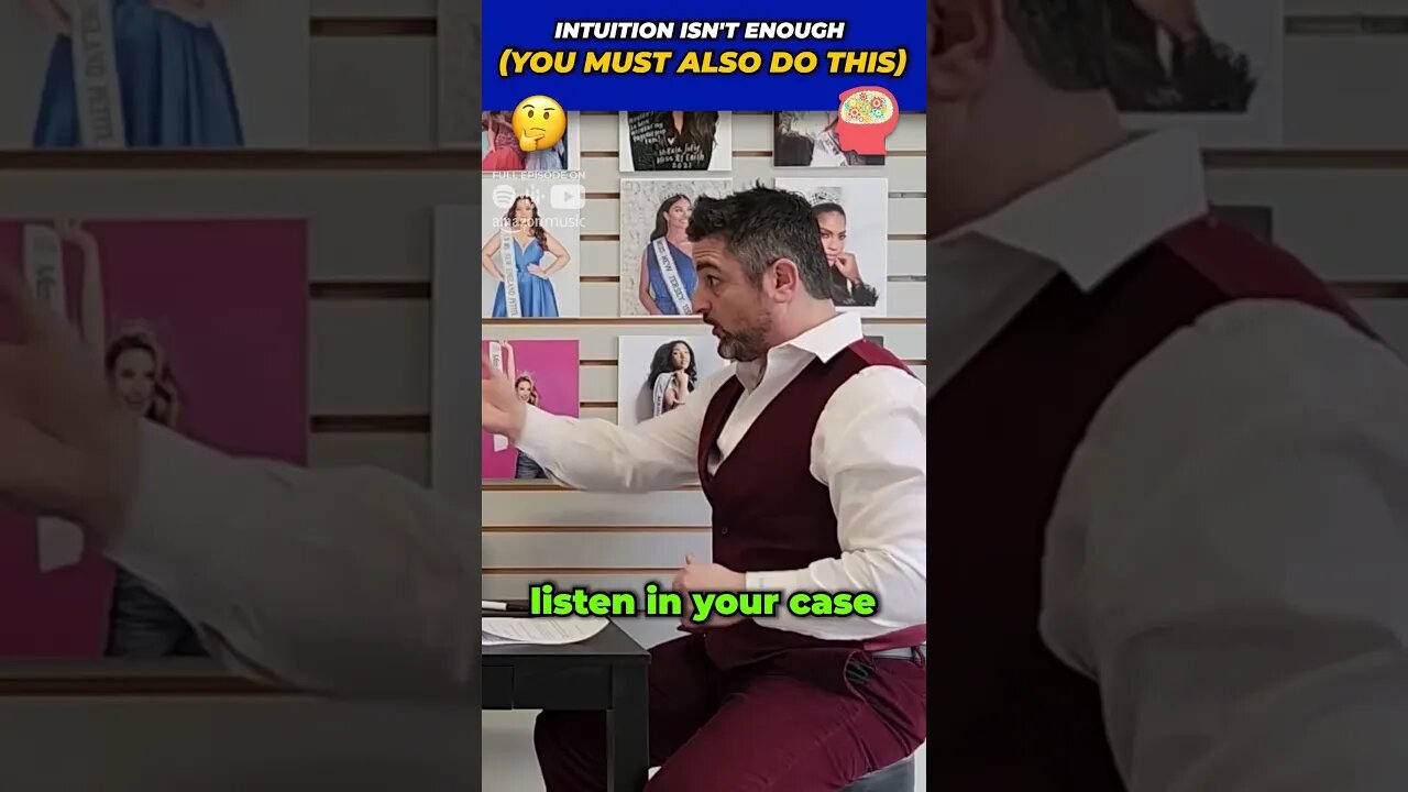 Your Intuition is USELESS if You Don't Do This