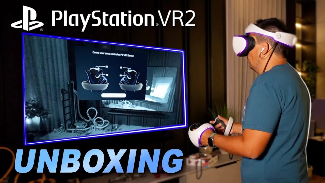 Primeiras impressões, unboxing do esperado PlayStation VR2 para PS5!