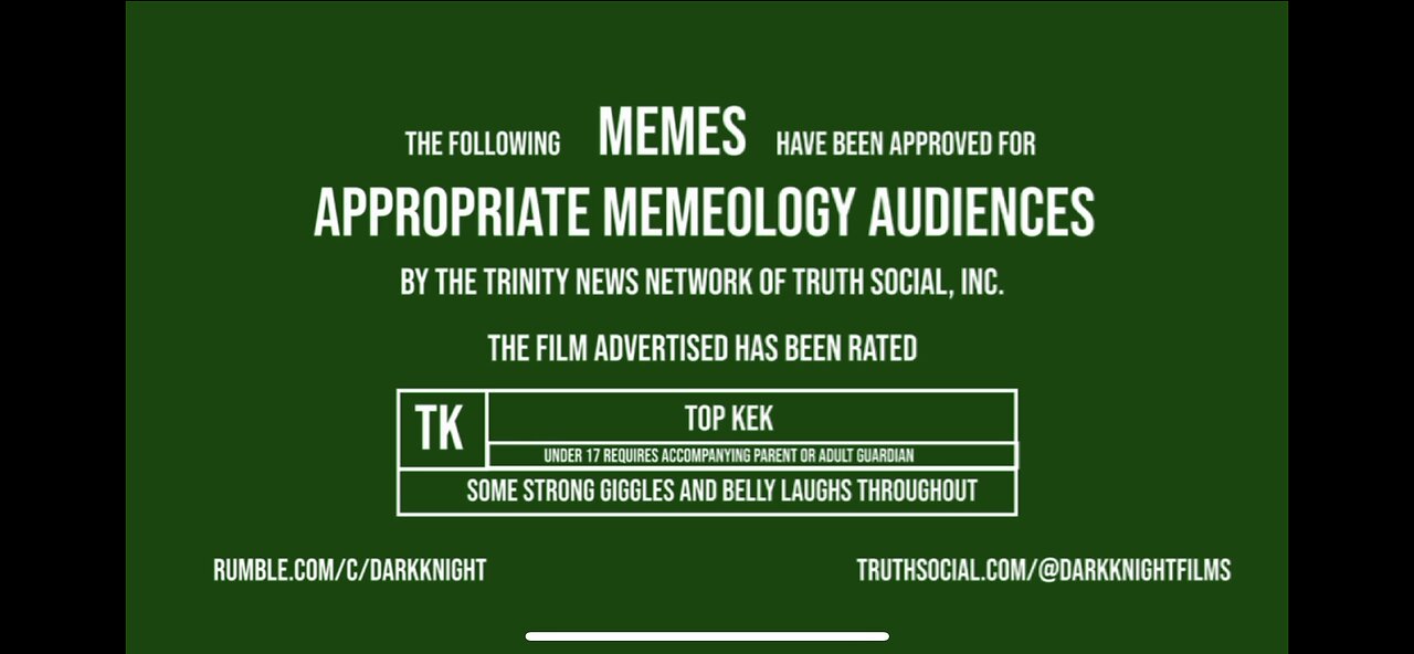 Memeology Of Kek ~ Rated FU