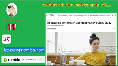 women set them selves up to FAIL...