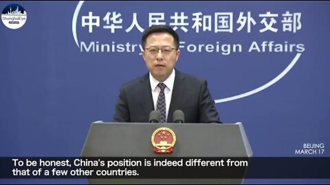 China’s position on Russia-Ukraine conflict objective, unimpeachable