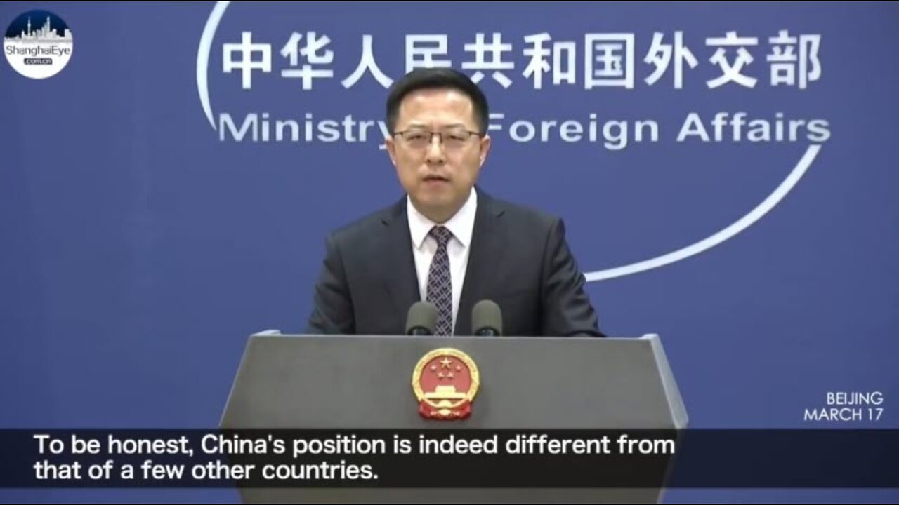 China’s position on Russia-Ukraine conflict objective, unimpeachable