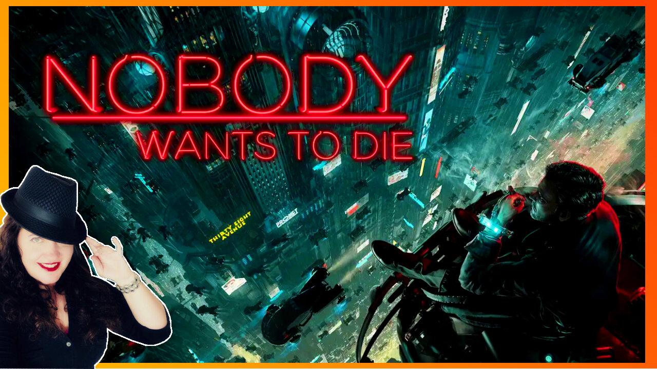 SCRATCHING THAT NOIR ITCH!| Nobody Wants to Die Blind Playthru | Cocktails & Consoles Livestream