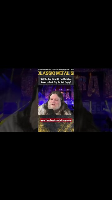 Will The 2nd Night Of The Metallica Shows In Each City Be Half Empty? #metallica #5fdp