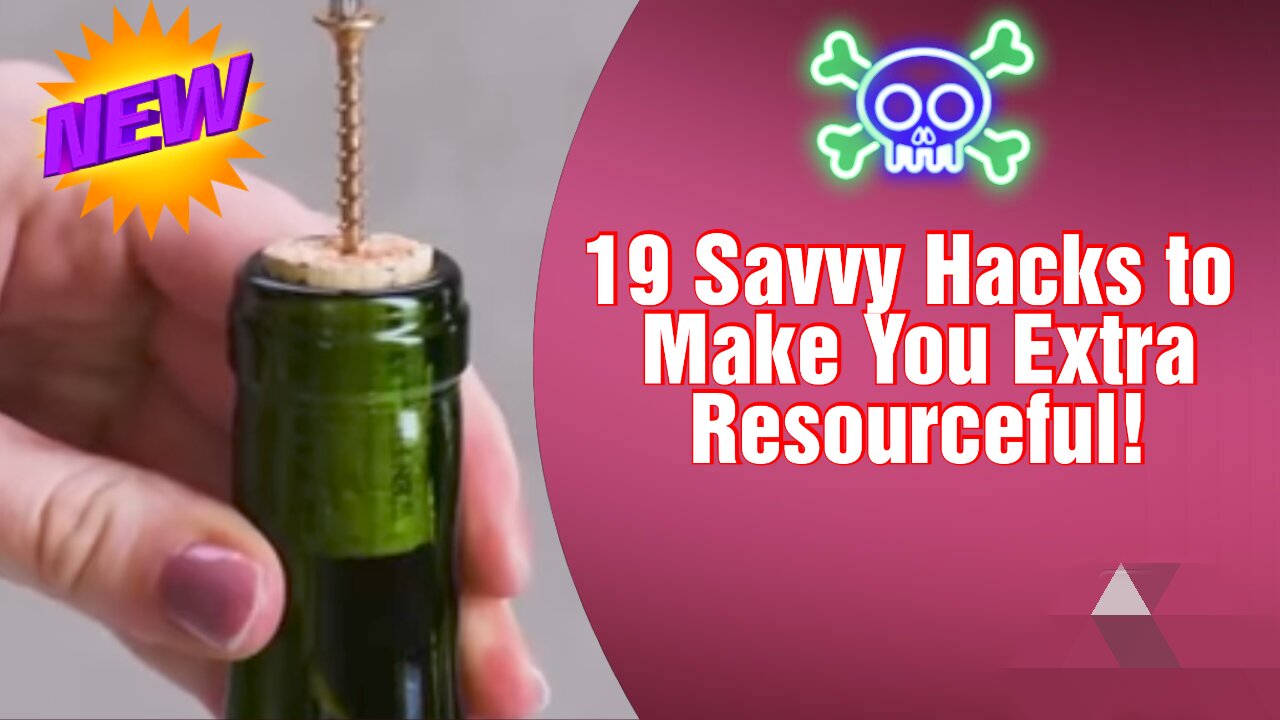 Check out these 19 savvy hacks to make you extra resourceful .