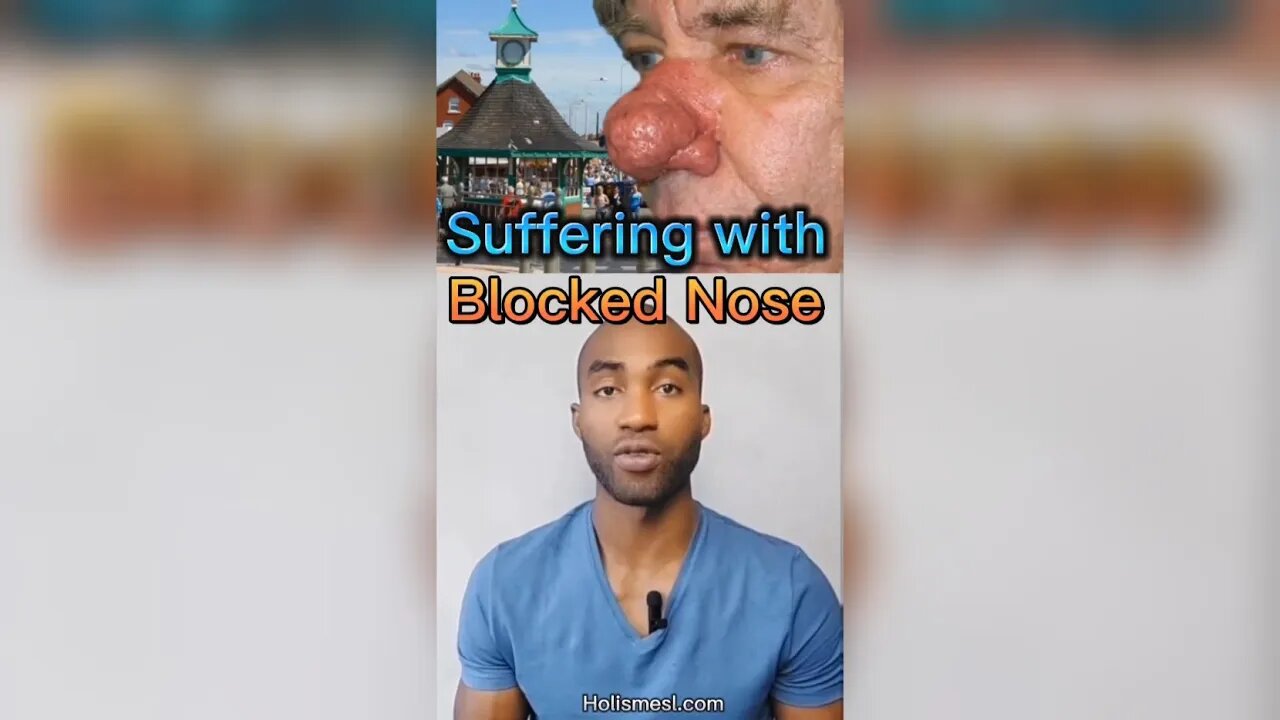 Clear Blocked Nose And Sinuses BY DOING THIS 🤧
