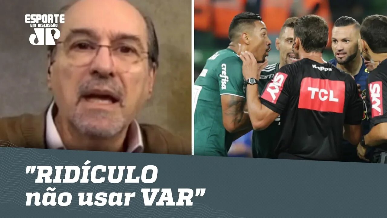 "RIDÍCULO não usar VAR", dispara Wanderley após falta em Fábio!
