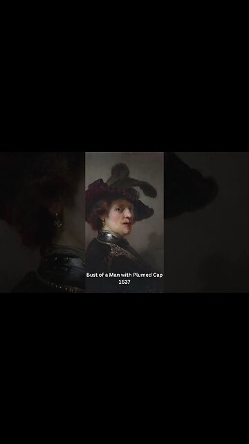 Rembrandt's painting collection Part 17 #shorts