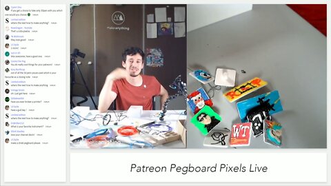 Pegboard Pixel Livestream 06.30.18