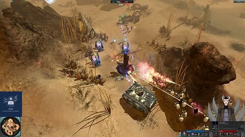 Sostenes (Farseer) vs Halfpan (Lord Commissar) || Dawn of War 2: Elite Mod