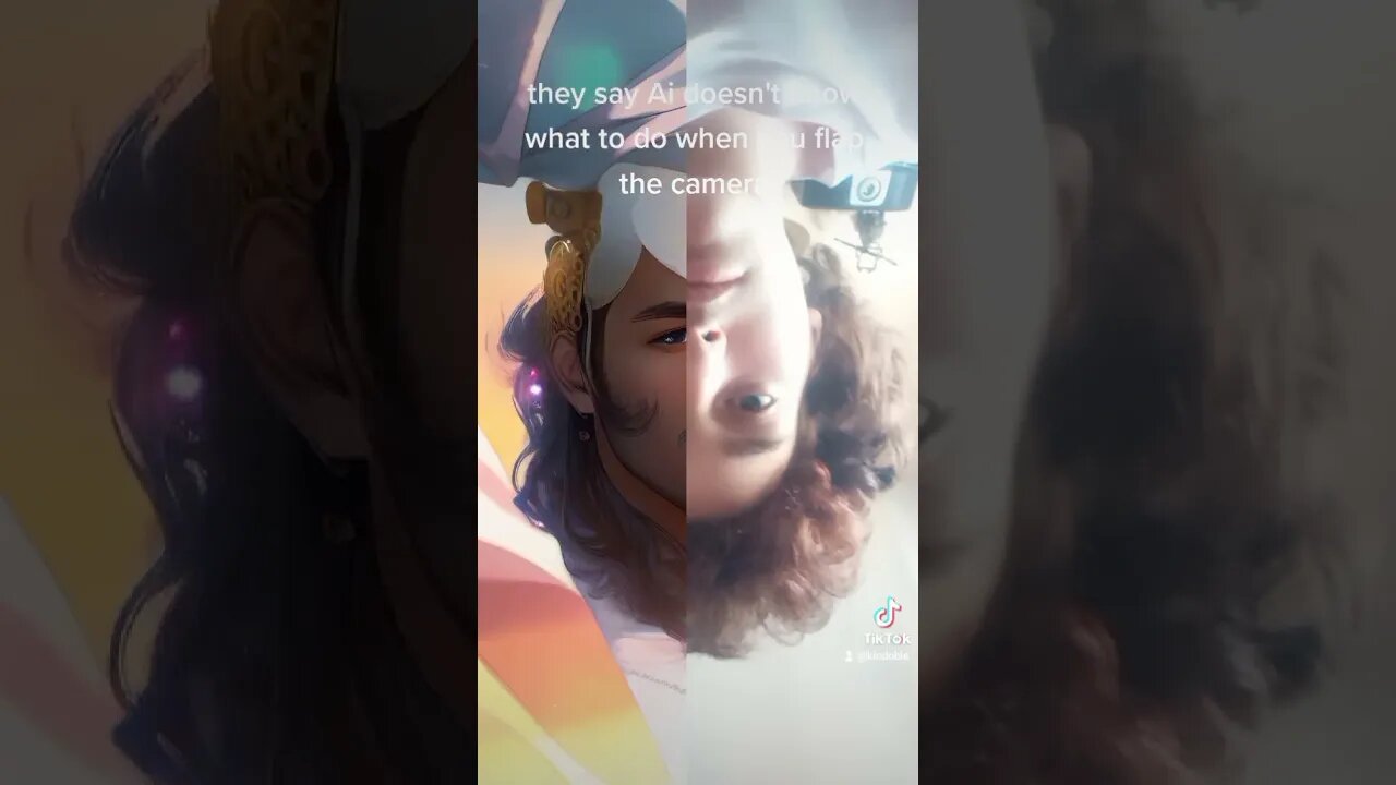 they say Ai doesn't know what to do when you turn the camera
